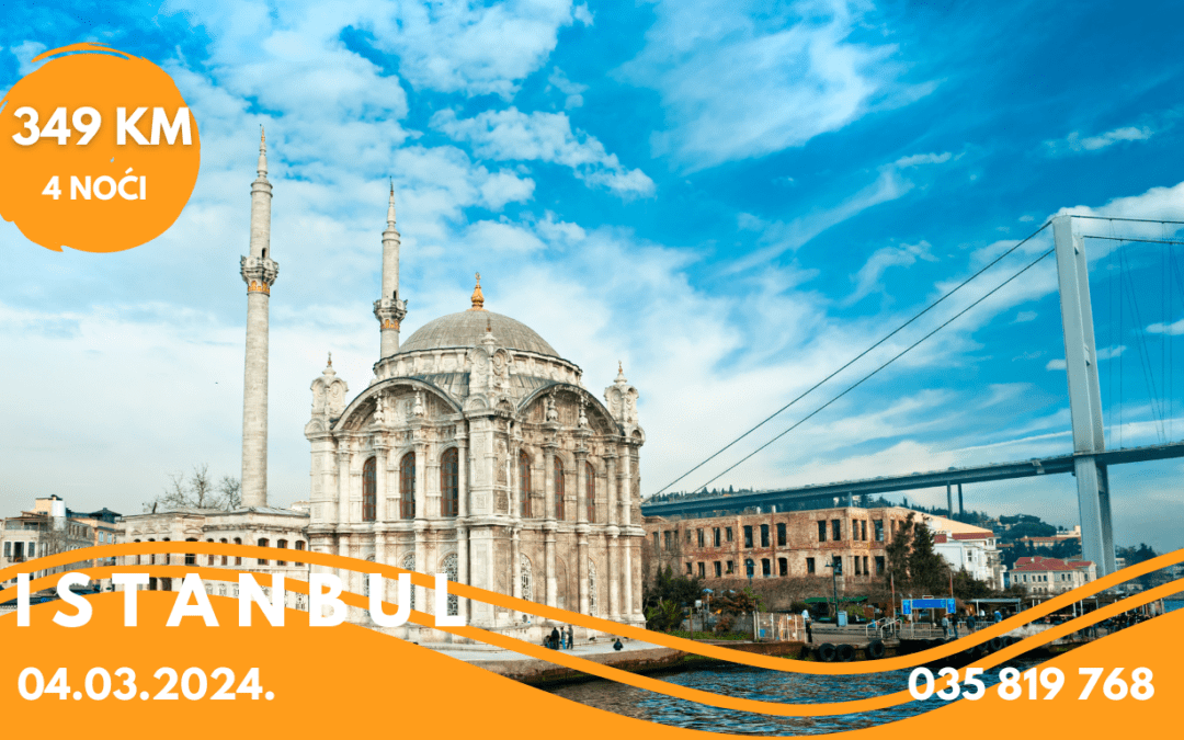 Istanbul putovanje u martu